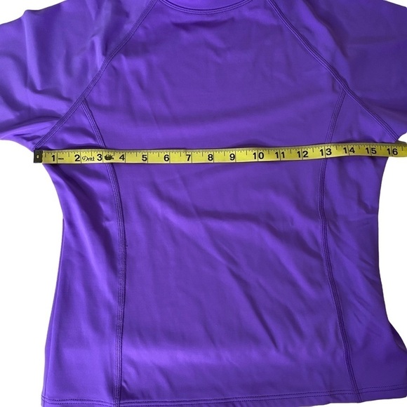 NWT Lands’ End Kids Rash Guard. Size Medium (10-12) - Picture 3 of 8